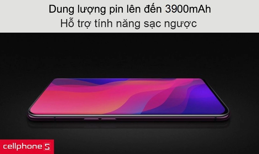 Dung lượng pin lên đến 3900mAh, có khả năng cho thiết bị khác