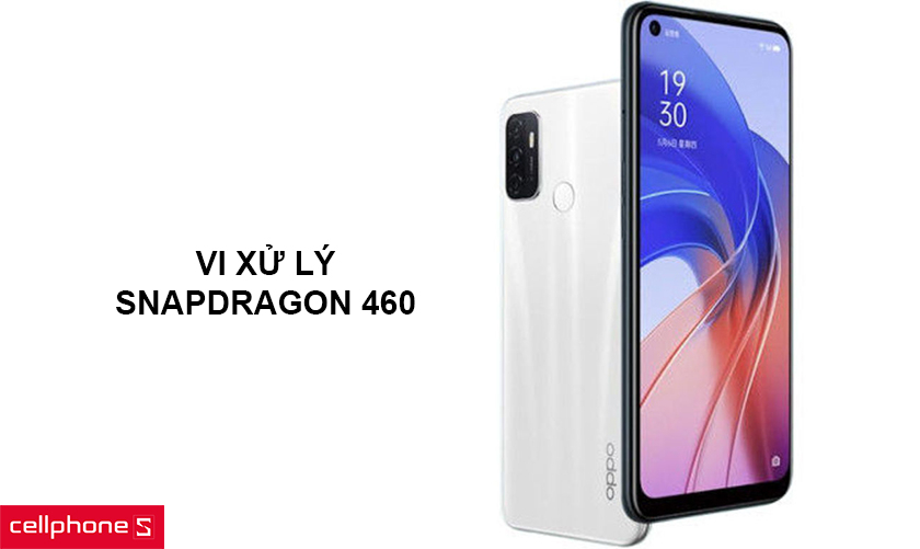 Hoạt động ổn định với vi xử lý Snapdragon 460