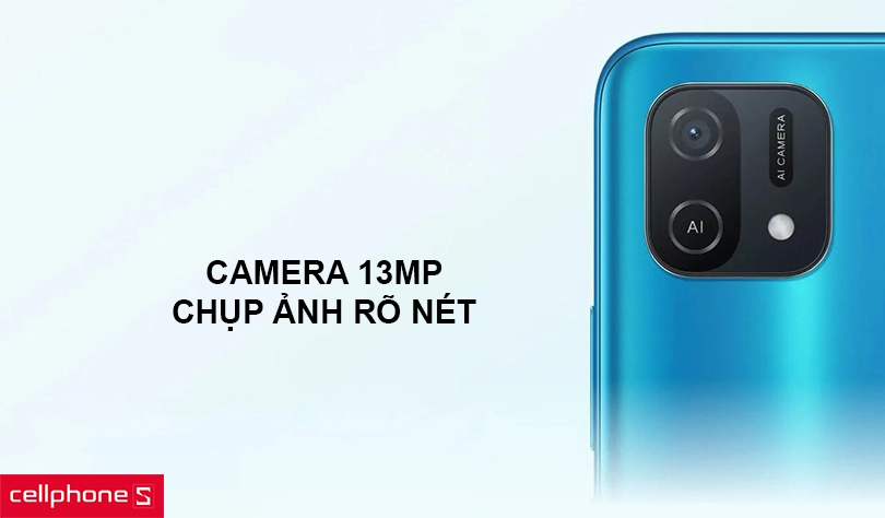 Camera 13MP chụp ảnh rõ nét
