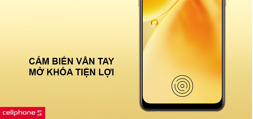 cảm biến vân tay âm màn hình