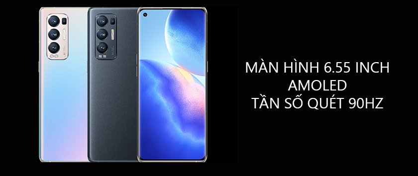 Màn hình AMOLED tần số quét 90Hz, hỗ trợ HDR10+