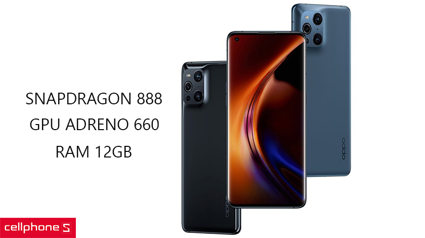 Cấu hình mạnh mẽ với bộ vi xử lý Snapdragon 865, 12GB RAM và 256GB bộ nhớ trong