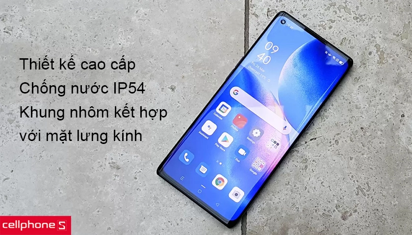 Thiết kế cao cấp với khả năng chống nước IP54