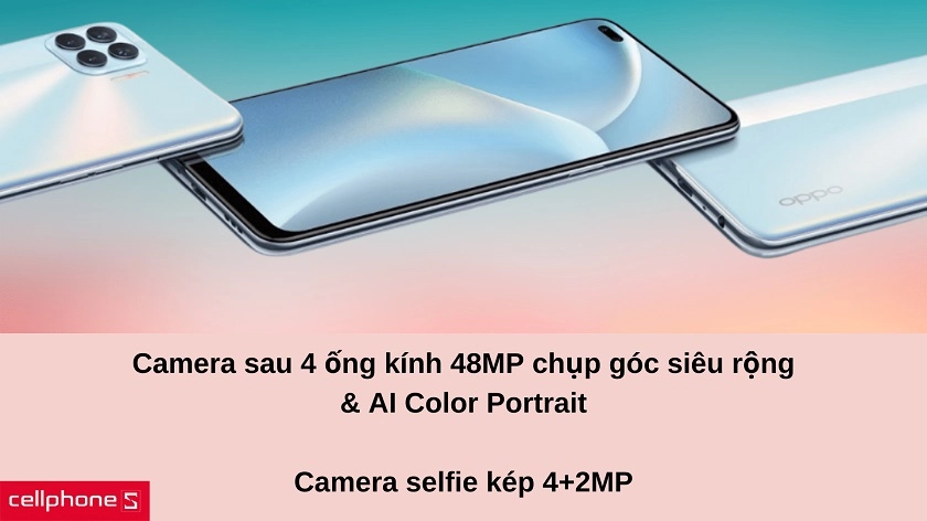 Cụm camera "khủng" với bốn ống kính cùng nhiều tính năng chụp ảnh