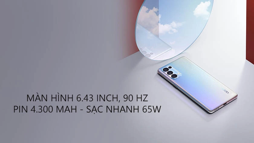 Màn hình 3D không viền - Pin hỗ trợ sạc nhanh 65W