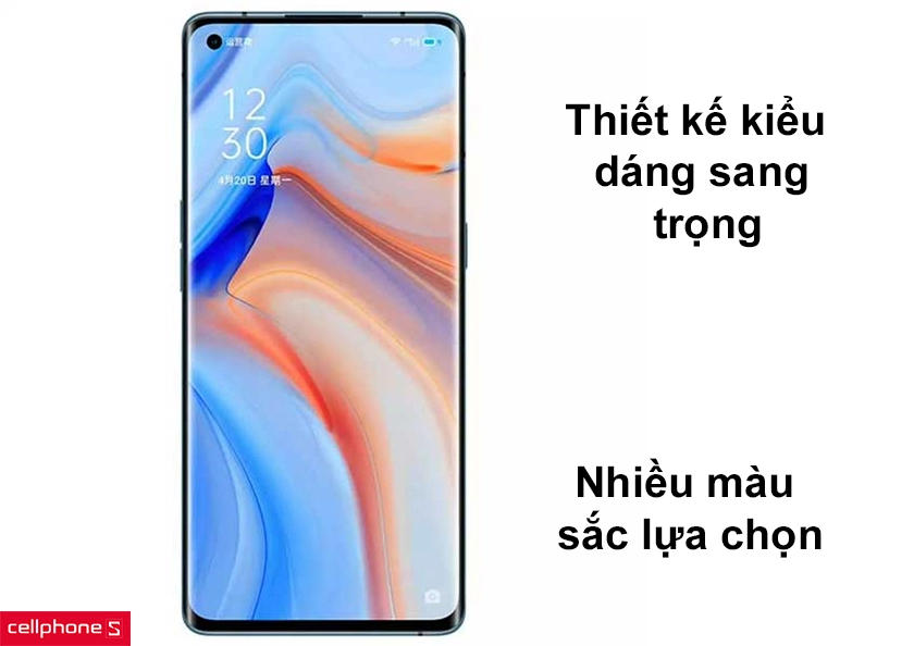 Thiết kế kiểu dáng sang trọng, nhiều màu sắc lựa chọn