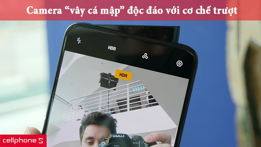 Camera “vây cá mập” độc đáo