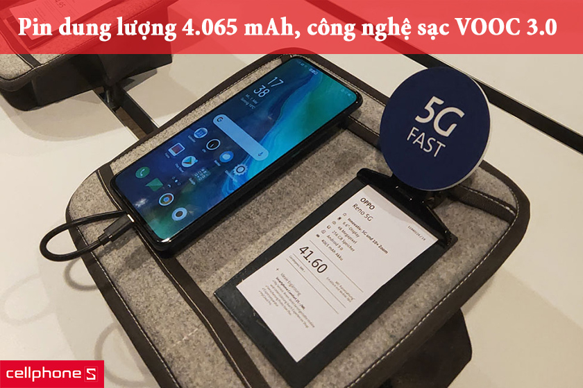 hệ điều hành ColorOS 6 và pin lớn 4.065 mAh