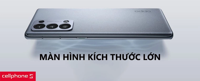 Màn hình sắc nét với tần số quét đến 120Hz, tấm nền AMOLED rực rỡ