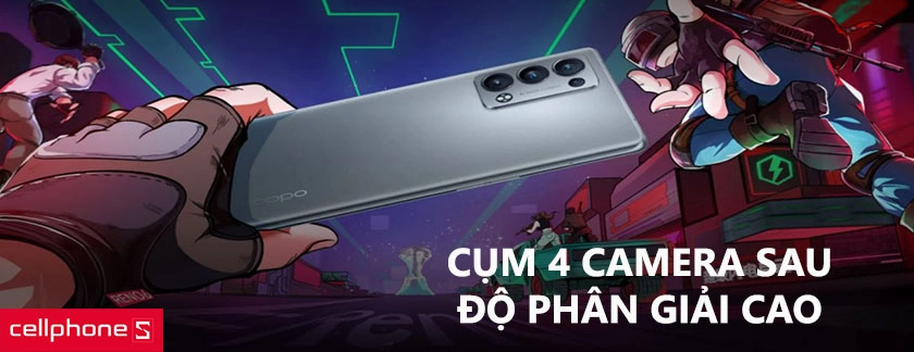 Hệ thống máy ảnh với 4 ống kính, nhiều tính năng chụp ảnh thông minh