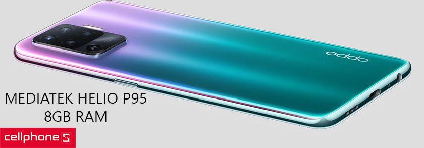 Cấu hình mạnh mẽ với chip Qualcomn Snapdragon 720G, 8GB RAM