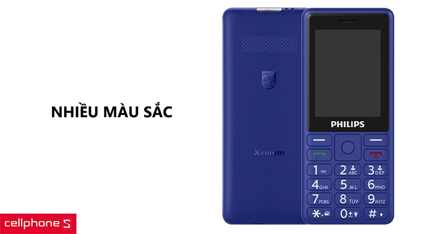 Thiết kế nhỏ gọn, bàn phím dễ bấm