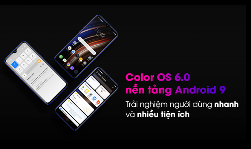 Hệ điều hành Android 9.0 Pie giao diện ColorOS 6.0