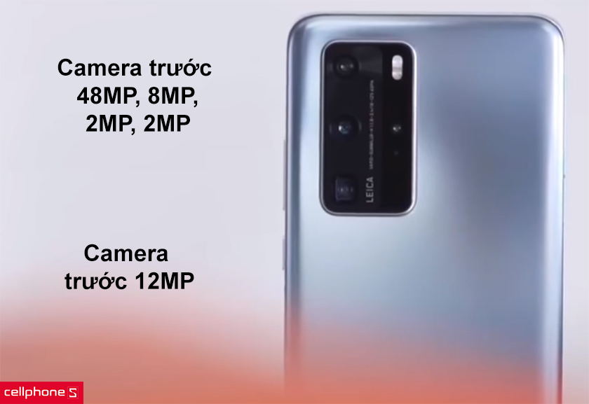 Hệ thống bốn camera ấn tượng lên đến 48MP, camera trước 12MP