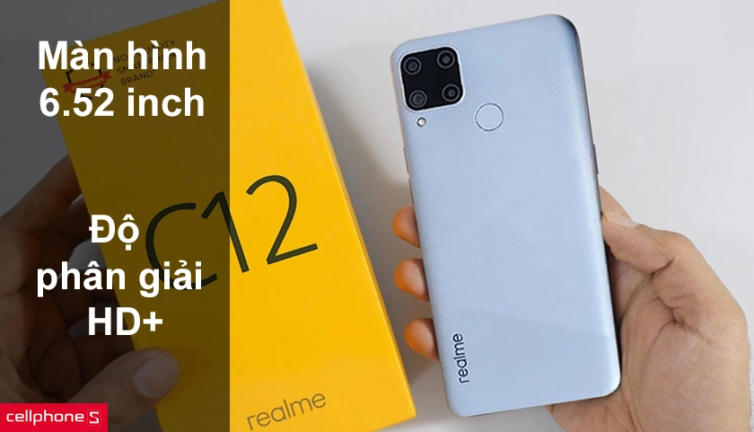 màn hình LCD lớn lên đến 6.52 inch