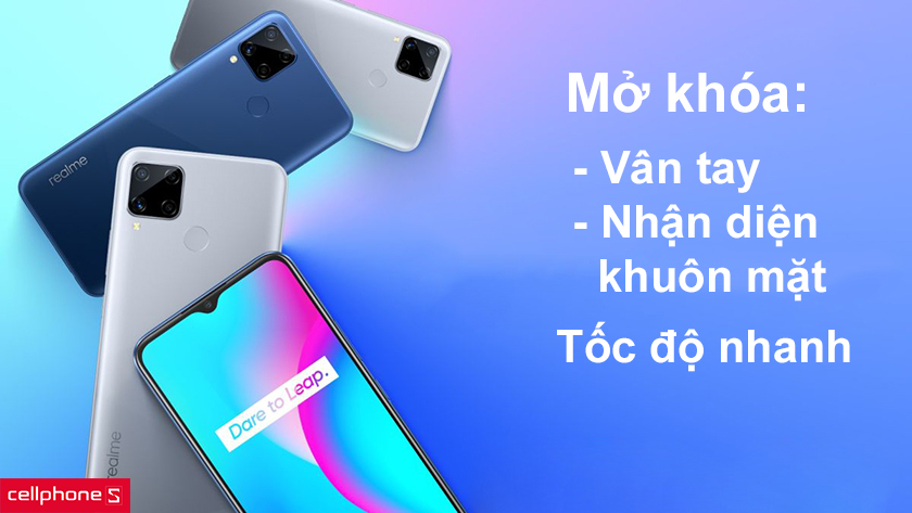 Mở khóa vân tay kèm nhận diện khuôn mặt nhanh