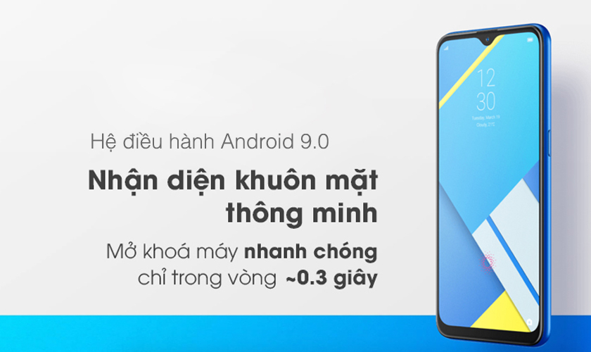 Mở khóa khuôn mặt 0.3 giây, hệ điều hành Android 9.0