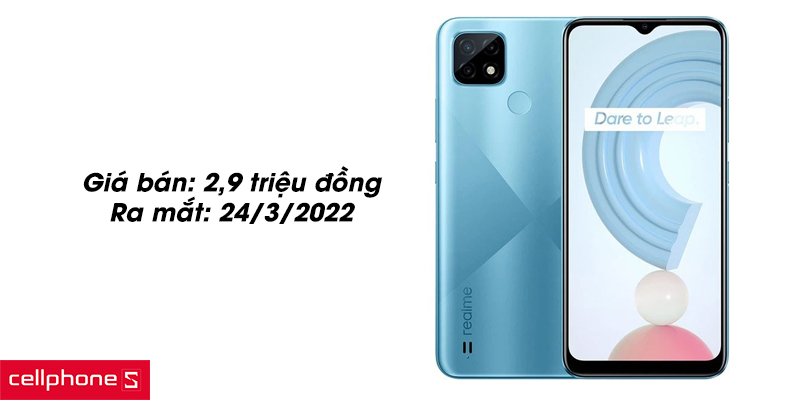 Realme C31 khi nào ra mắt, giá bán bao nhiêu tiền?