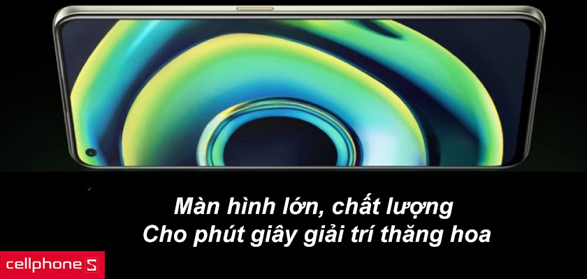 Màn hình lớn, chất lượng mang đến phút giây giải trí thăng hoa