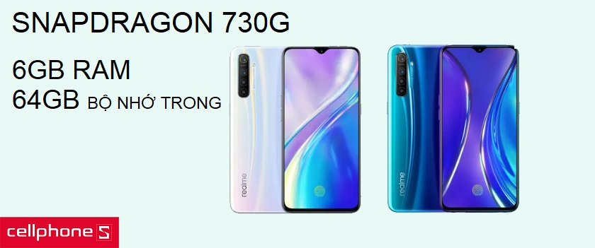 Hiệu năng vượt trội với bộ vi xử lý Qualcomm Snapdragon 730G