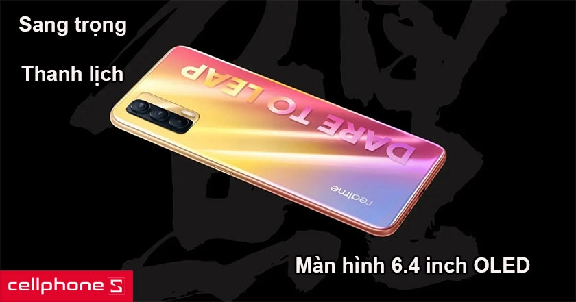 Thiết kế sang trọng, thanh lịch, màn hình rộng 6.4 inch OLED