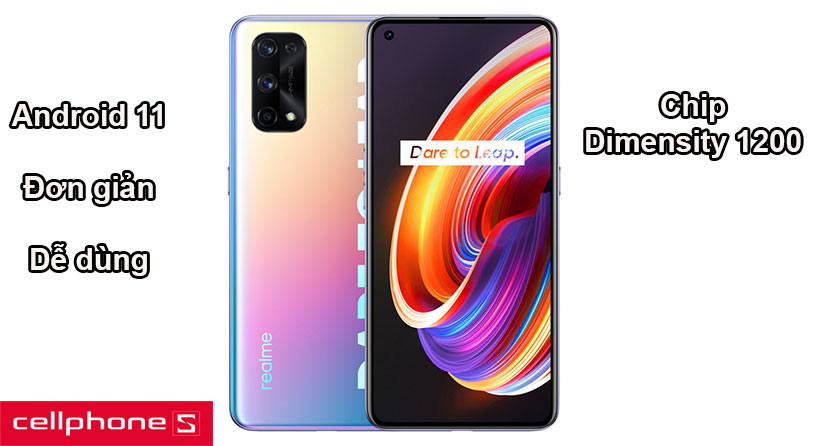 Hệ điều hành Android 11 đơn giản, dễ dùng, hỗ trợ chip Dimensity 1200