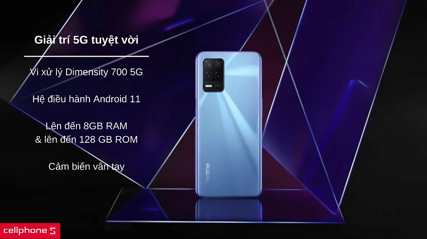 Hiệu năng tối ưu 5G và giải trí với chip Dimensity 700