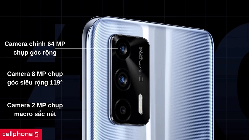 Cụm camera 64 MP chụp ảnh đầy sáng tạo