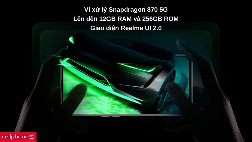 Sức mạnh tiên tiến với Snapdragon 870 5G