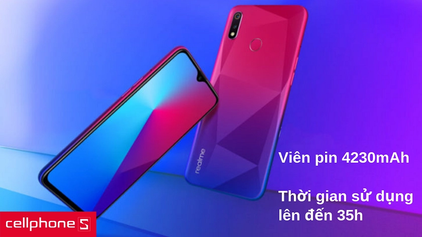 Dung lượng pin khủng 4230mAh kéo dài thời gian sử dụng