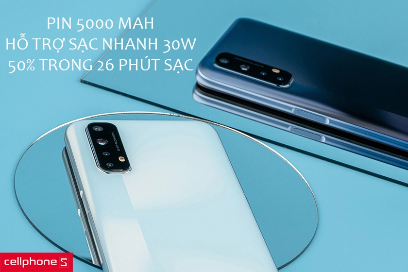 Viên pin “trâu” với dung lượng 4500mAh hỗ trợ sạc nhanh 65W