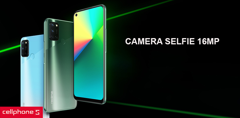 camera trước 16MP hỗ trợ nhiều chế độ chụp