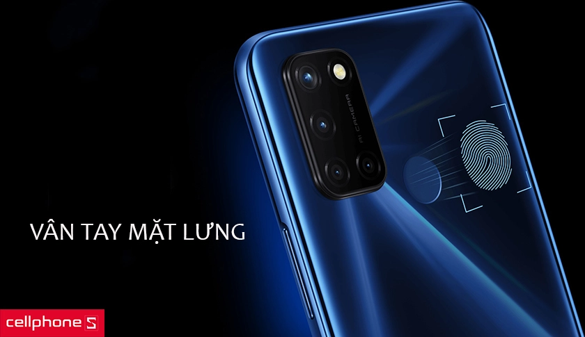 mở khóa bằng vân tay và khuôn mặt