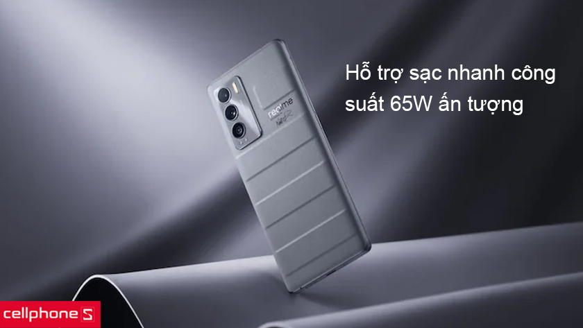 Pin dung lượng lớn với khả năng sạc nhanh công suất 65W sạc pin siêu tốc