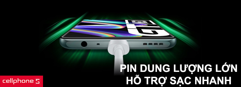Pin 4500mAh, công nghệ sạc nhanh SuperDart 65W