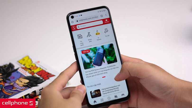 Đánh giá màn hình điện thoại Realme Narzo 50