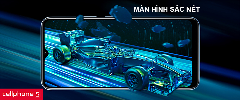 Màn hình HD+ mang đến hình ảnh đẹp mắt