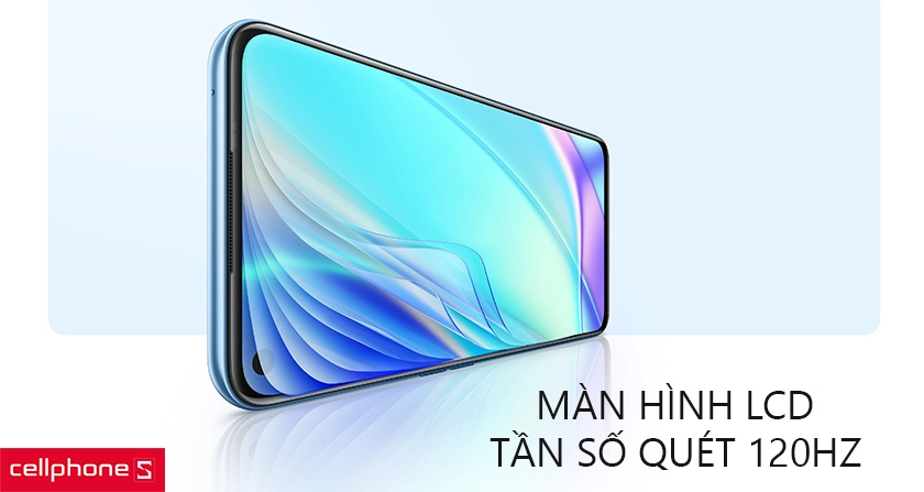 Màn hình LCD kích thước lớn, tần số quét 120Hz