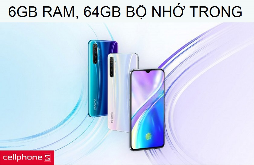 6GB RAm thoải mái đa nhiệm