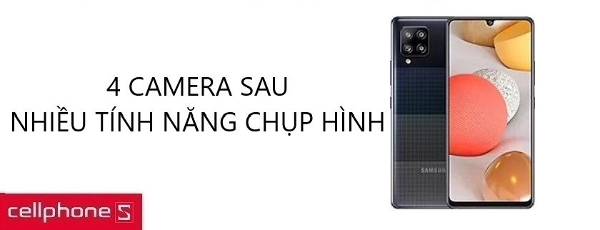 Cụm 4 camera sau, hỗ trợ nhiều tính năng chụp hình thông minh
