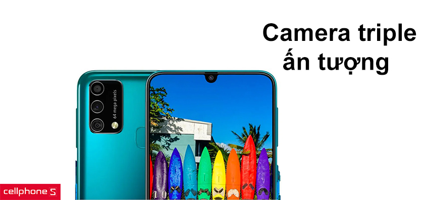 Hệ thống ba camera ấn tượng