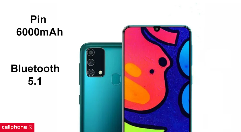 Pin 6000mAh, Bluetooth 5.1 thế hệ mới