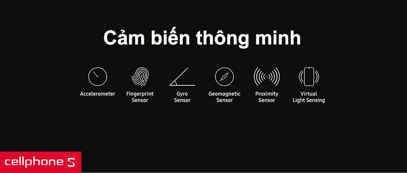 Galaxy M40 với công nghệ cảm biến gia tốc, màn hình thông minh