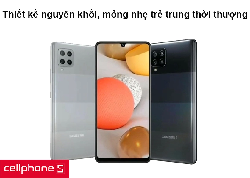 Thiết kế nguyên khối, mỏng nhẹ trẻ trung thời thượng