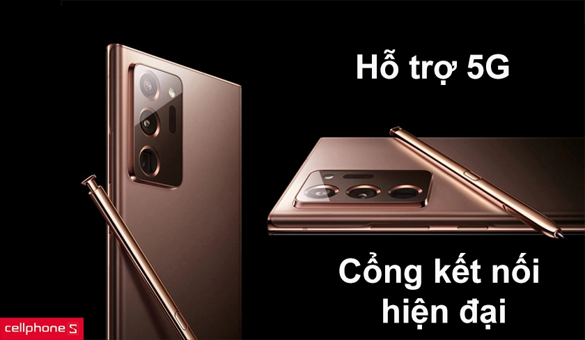 Hỗ trợ 5G, cổng kết nối hiện đại