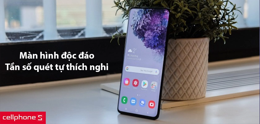 Màn hình độc đáo, tần số quét tự thích nghi