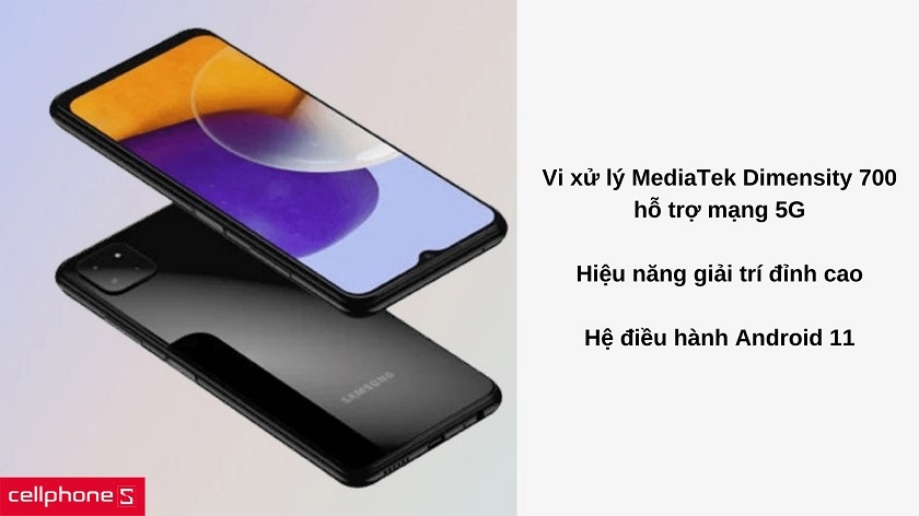 Hiệu năng 5G giải trí mượt mà với chip Dimensity 700