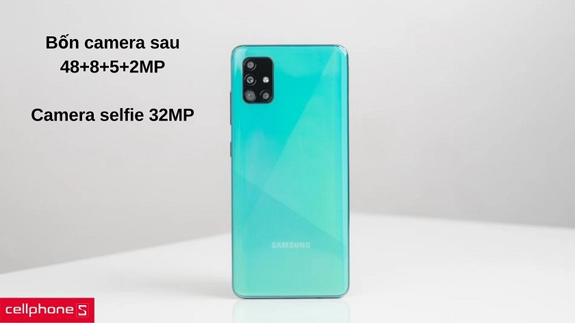 Camera sau 4 ống kính đến 48MP cùng camera selfie 32MP