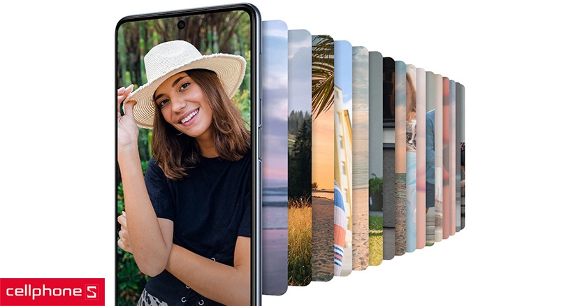 Samsung Galaxy M53 5G với bộ nhớ trong lớn