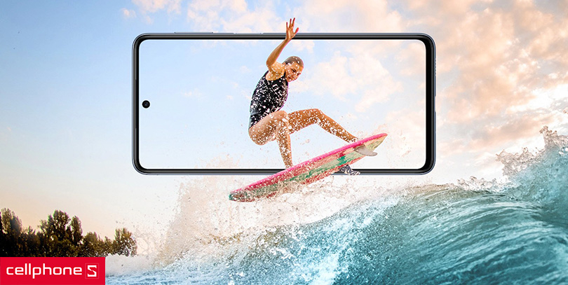 Thiết kế bản lớn cảm giác đầm tay khi cầm nắm